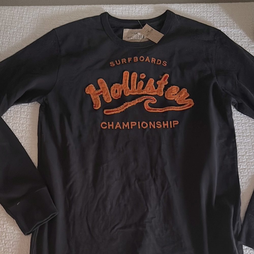 BRAND NEW Hollister Surfboards Championships-UNISEX XXL-🏄‍♂️Long Sleeve Shirt